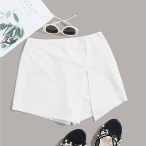 SHEIN white skort